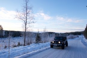 Auto im Winter